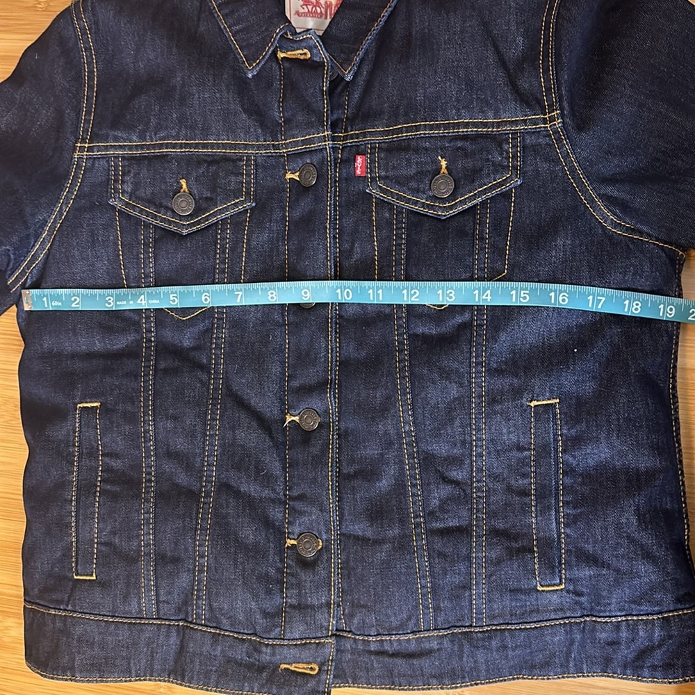 Levi's Denim Puffy Jean Jacket - Picture 5 of 8